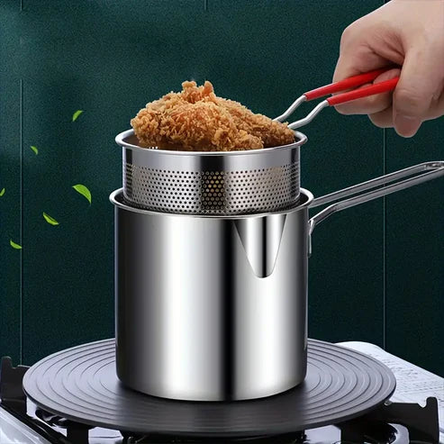 Shopping Happiness Deep Frying Pan