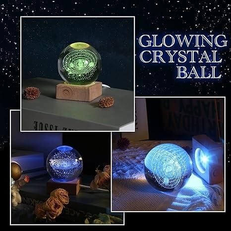 Shopping Happiness 3D Crystal Lamp Ball