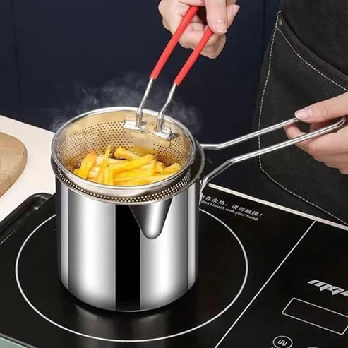 Shopping Happiness Deep Frying Pan