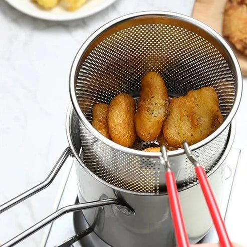 Shopping Happiness Deep Frying Pan