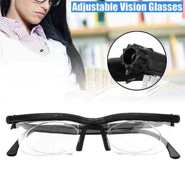 ADJUSTABLE FOCUS GLASSES